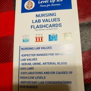 Cathy Parkes LevelUpRN Lab Study Cards